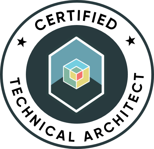 Certified Technical Architect (CTA) certification badge